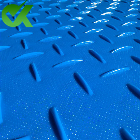 extruded mud ground polyethylene access pads